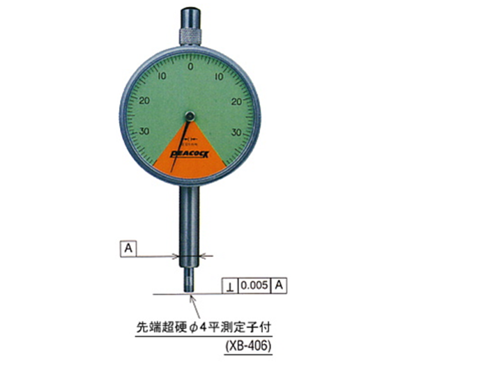 孔雀百分表107Z